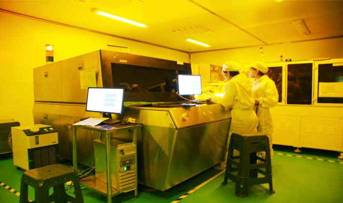 LDI exposure machine in the RCT quick-turn fab line