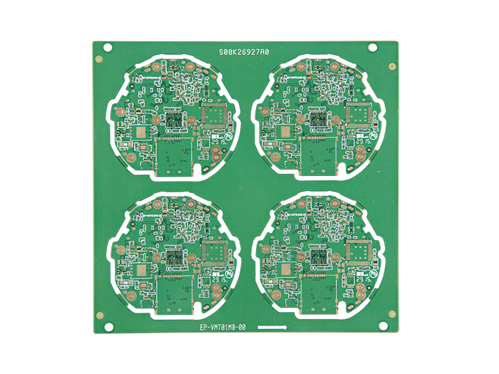 HDI PCB with microvias