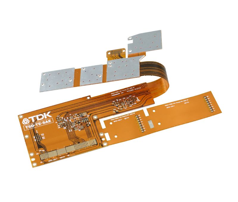 Flexible PCB manufactured by RCT